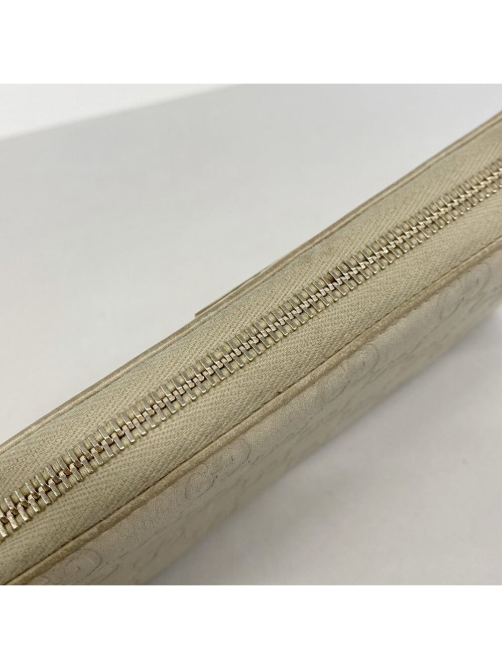 Gucci Wallet Guccissima Leather Beige Gold - Picture 7 of 9